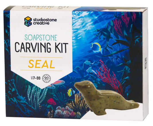 Soapstone Seal Carving Kit