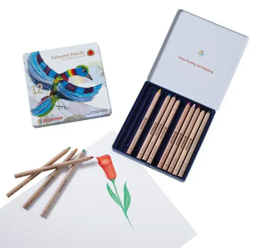 Triangular Coloured Pencils
