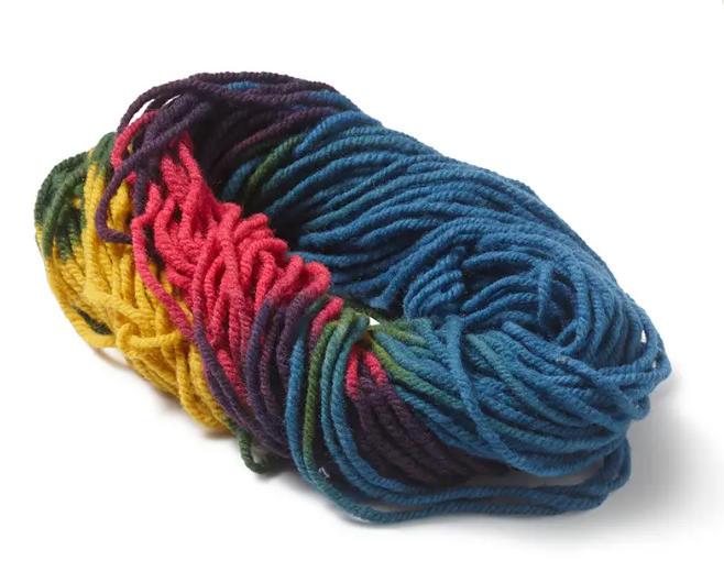 Braiding Fork and 50g Filges Plant Dyed 100% Wool