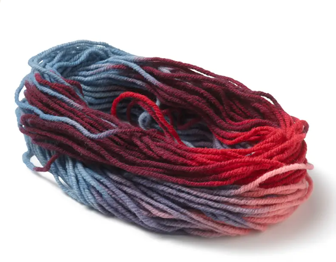 Braiding Fork and 50g Filges Plant Dyed 100% Wool